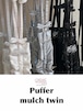 予約【littlesara】Puffer Multi Twin (3color)