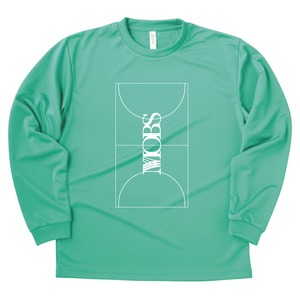 MOBS full court L/S tee mint