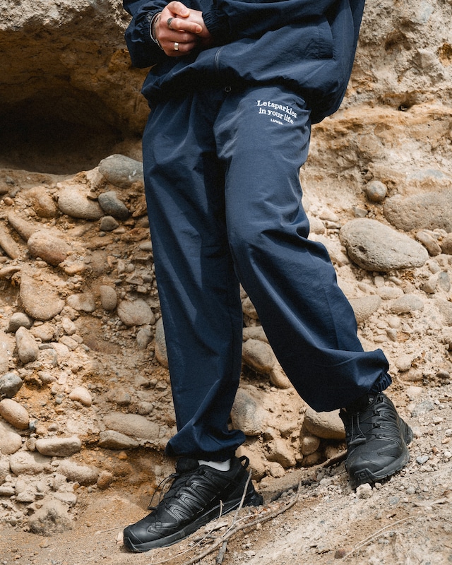 LUVER / NYLON TRACK PANTS