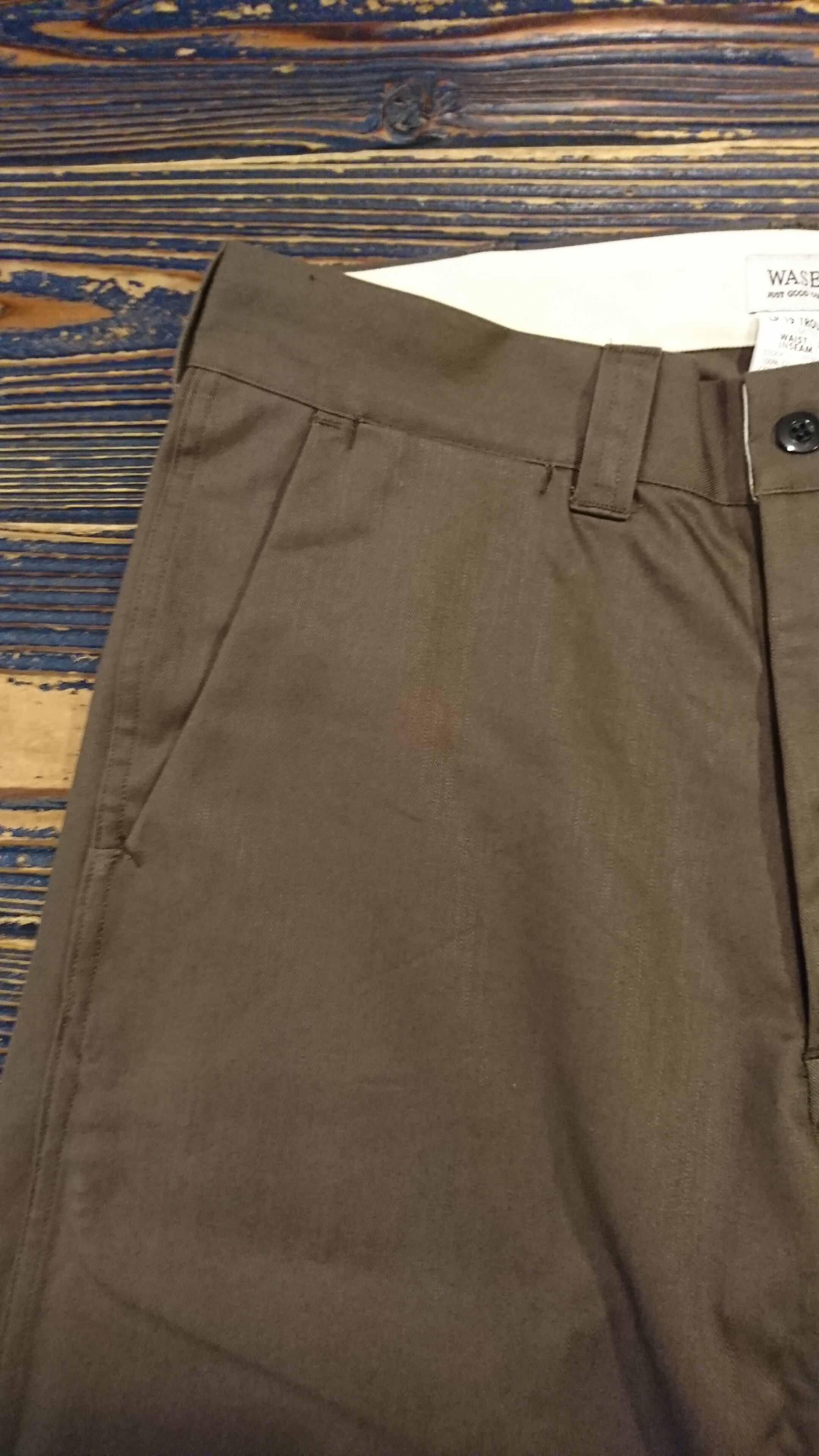 WASEW LP-19 B TROUSERS ブラックチノパン 34インチ 新品 WASEW LP-19 B TROUSERS ブラックチノパン 34インチ 新品 WASEW LP-19