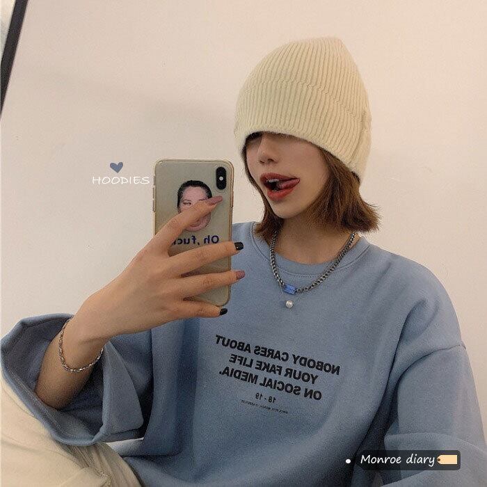 ルーズTシャツ シャツ スプリングスタイルトップス 春物 モンロー27292258832