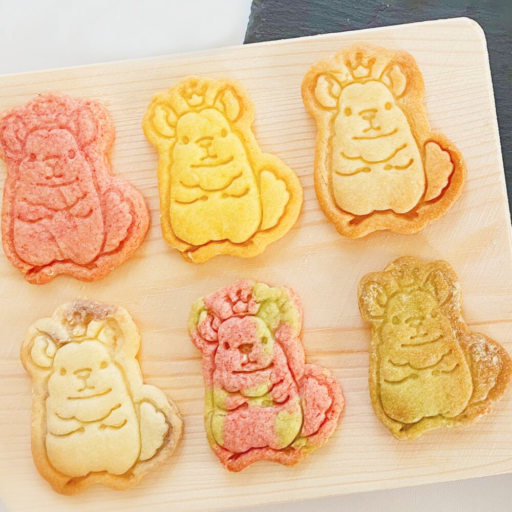 チンチラさんの小さなクッキー型 うさぎのおかしやさん クッキー型 かわいい うさぎクッキー