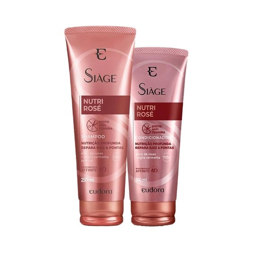 エウドラ シアージェ ヌトリ ロゼ シャンプー＆コンディショナー / Eudora Siàge Nutri Rosé Shampoo & Conditioner