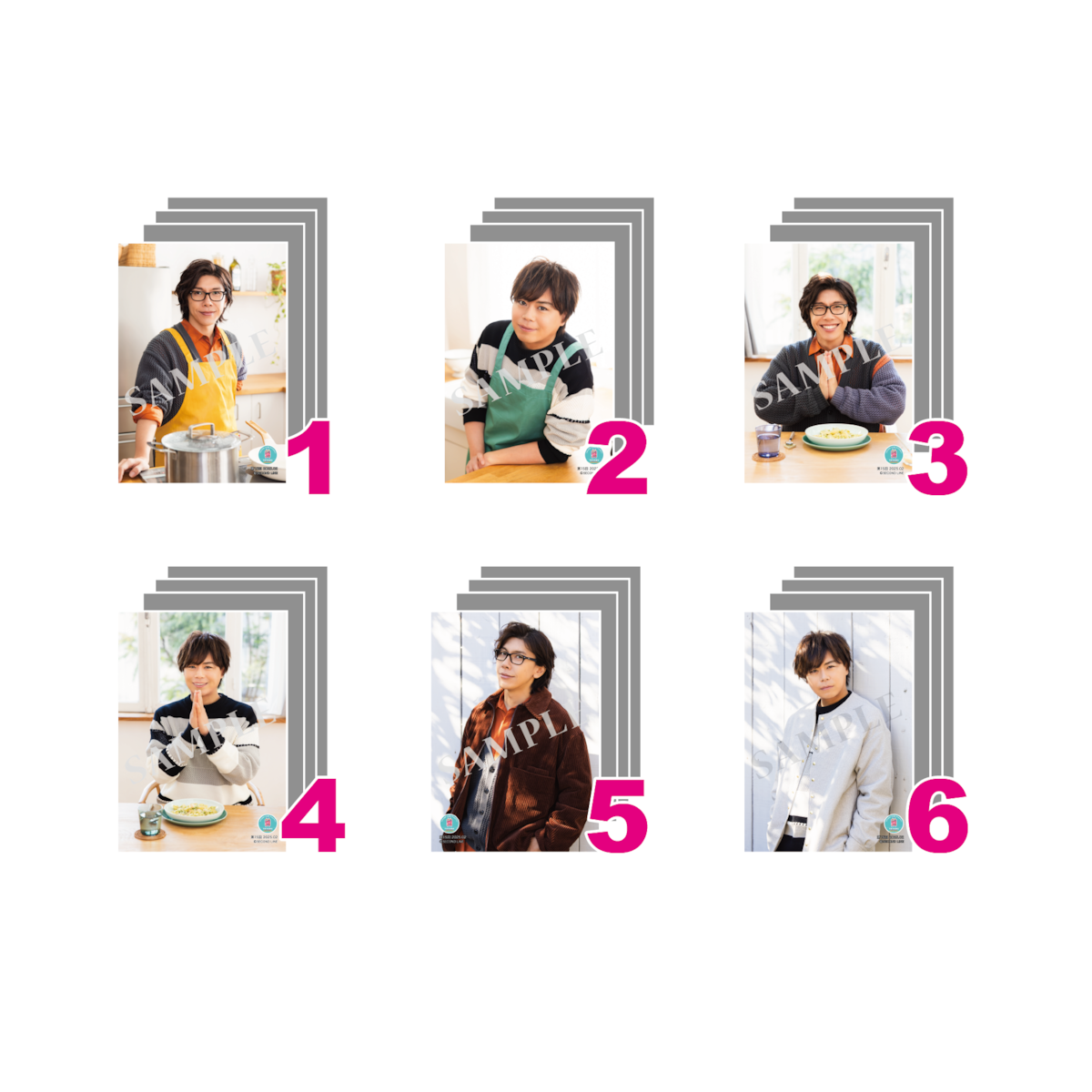浪川大輔 サインあり みんなに会いに行くよ!第15回in富山 ブロマイド SECOND LINE Presents みんなに会いに行くよ! 第15回 in 富山