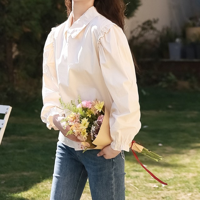 バックファスナーショートプルオーバー　T0406