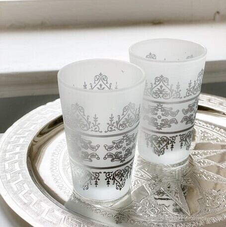 モロッコ ティーテーブル シルバー モロッコ ティーテーブル