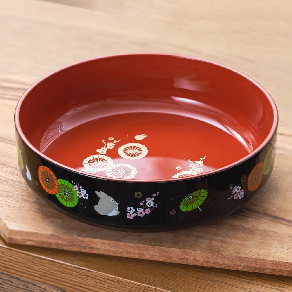 となりのトトロ 塗スナックボウル（和傘/5986） | すすのこ商店