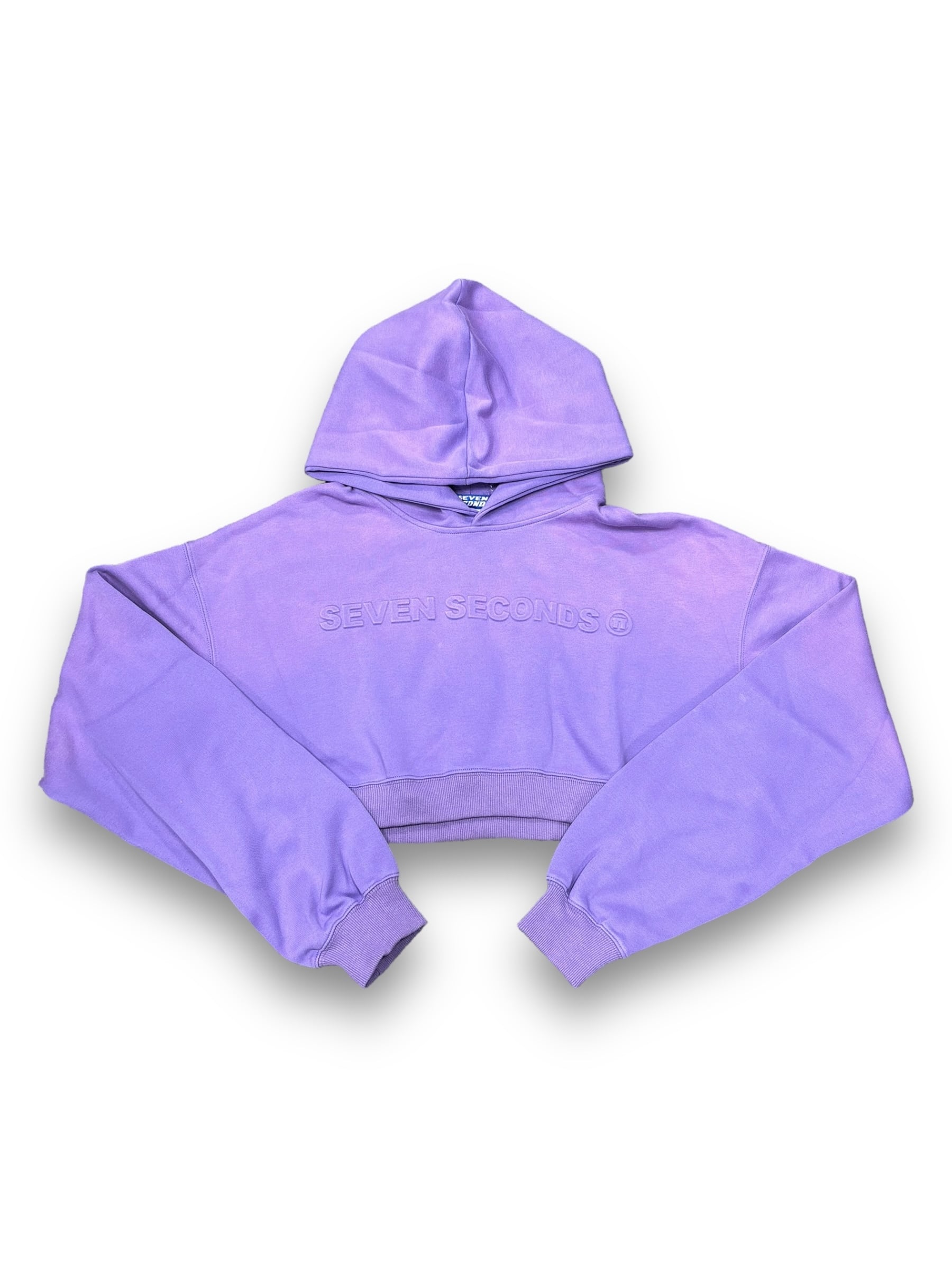 【PLANET STUDIO 】logo short hoodie