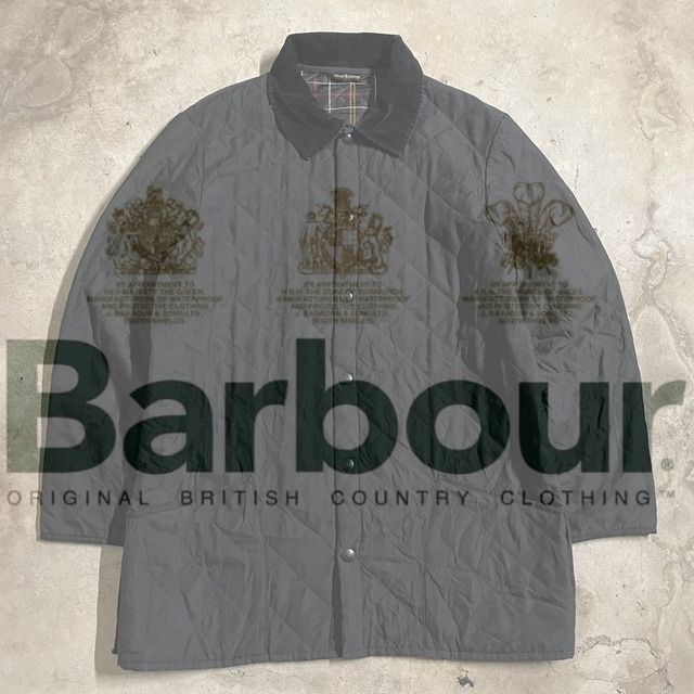 〖Barbour〗90’s Bedale design quilting jaket/バブアー 90年代 ビデイル デザイン キルティング ジャケット/lsize/#0217/osaka