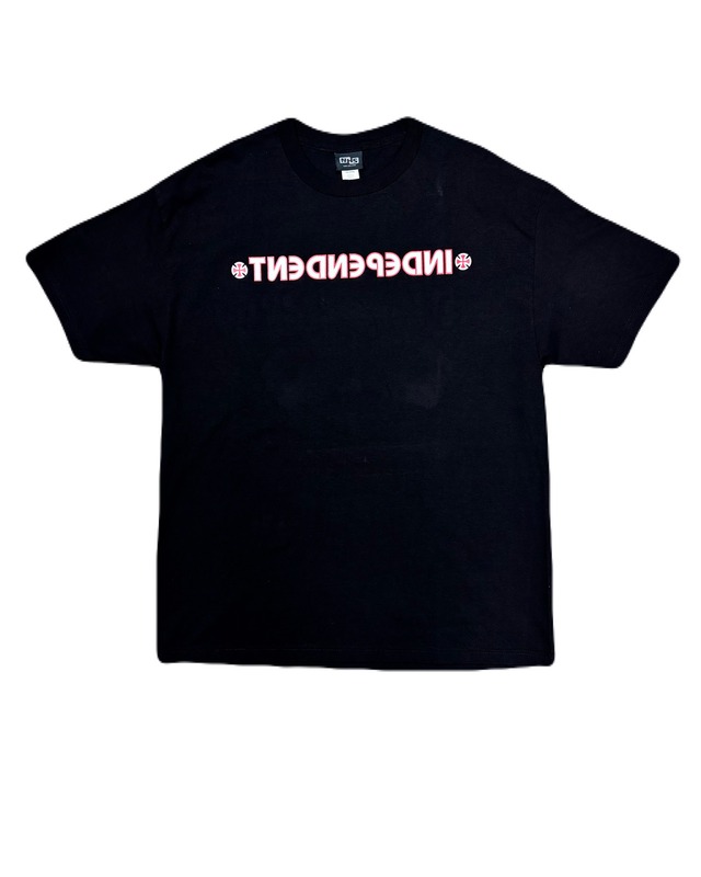 INDEPENDENT Bar logo& Iron Cross side print Tee