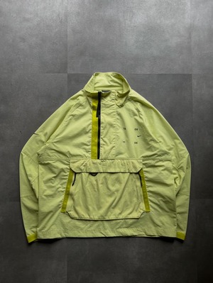 NIKE ハーフジップ アノラック XL ライム テックジャケット