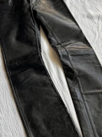 "5351 Pour Les Hommes" Leather Flared Pants