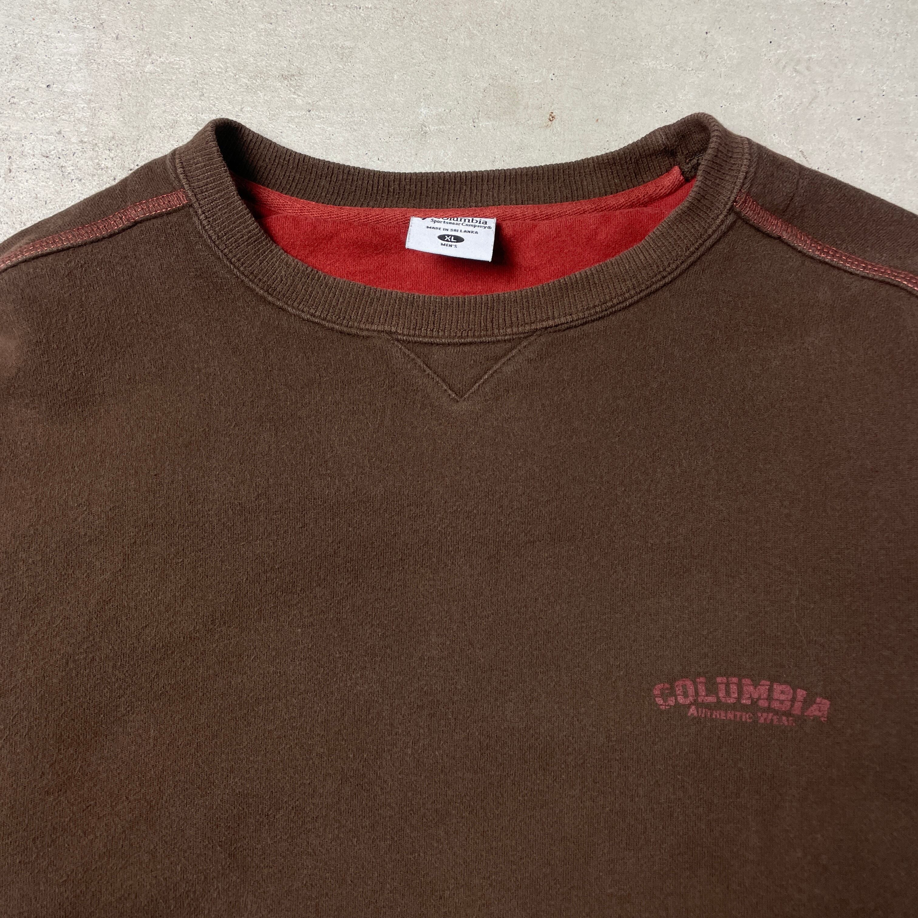 Columbia コロンビア ワンポイントロゴプリント スウェットシャツ