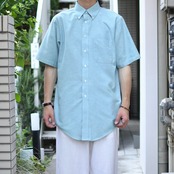 CRAFT & BARROW turquoise blue oxford shirt