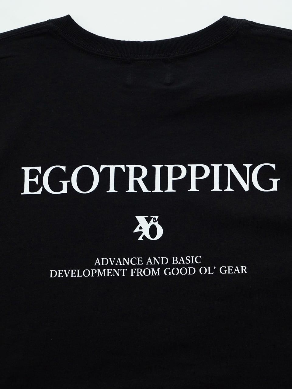 EGO TRIPPING (エゴトリッピング) PRINTTEE-B Tシャツ / BLACK 666607