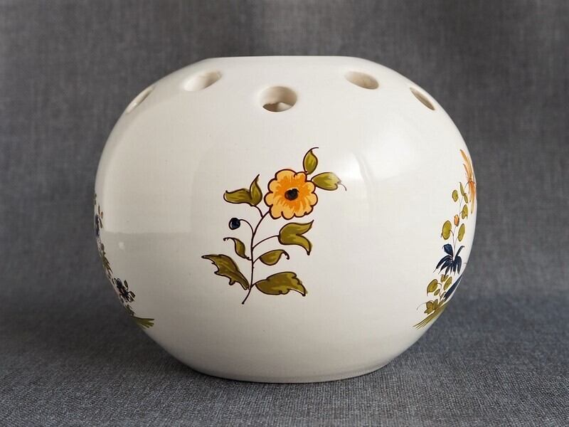 ムスティエ焼き 陶器の花瓶 フランス 87003 | 南仏蚤の市雑貨 Le