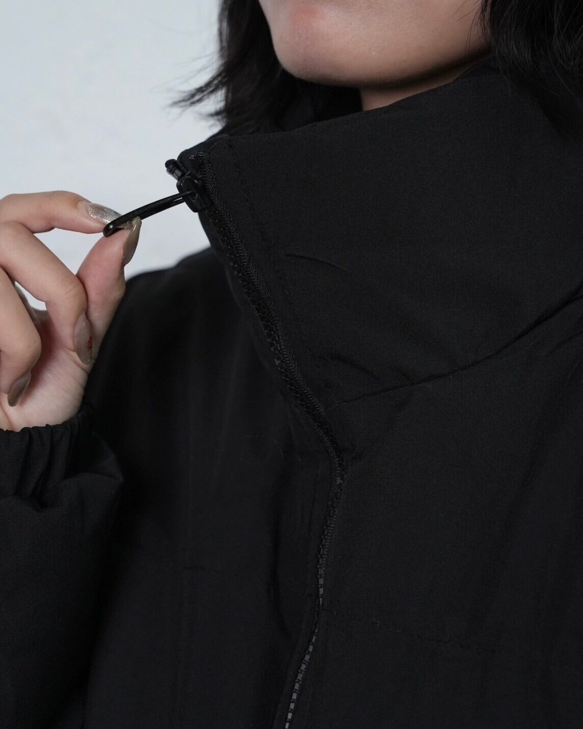 flower logo down jacket | ssssattimous