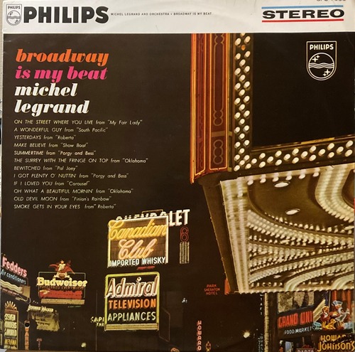 Michel Legrand / Broadway Is My Beat (Japan Orig)