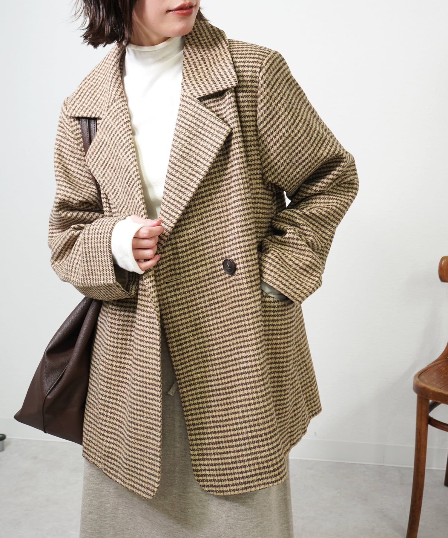 チェックジャケット 5153151(1001)