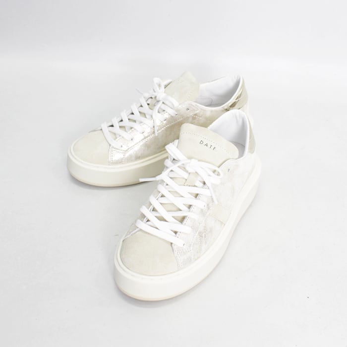 送料関税込【D.A.T.E.】HILL LOW PLATFORM スターダストプラチナ D.A.T.E. デイト HILL LOW PLATFORM STARDUST PLATINUM
