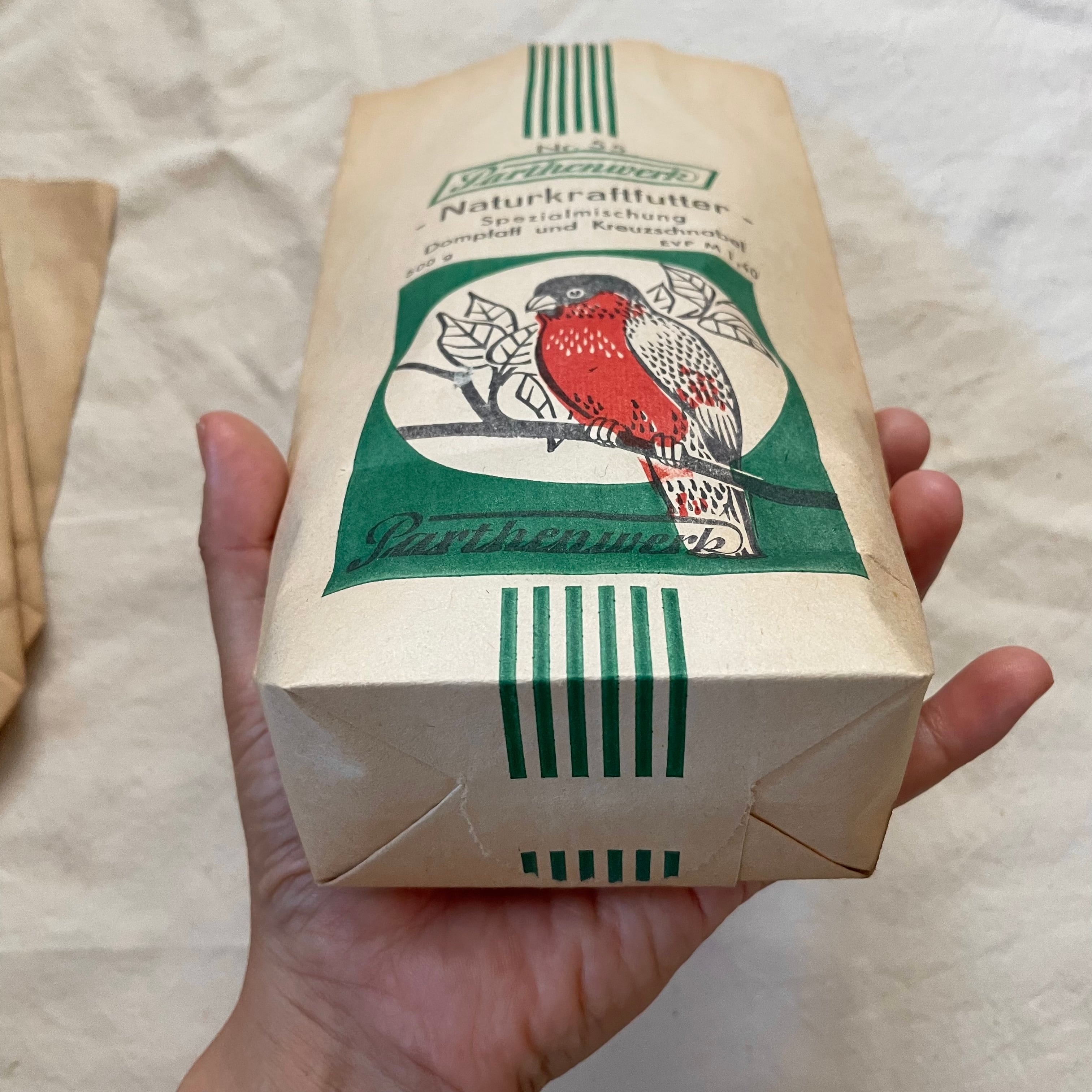 鳥の封筒4枚セット | tsuitachi craft&brocante