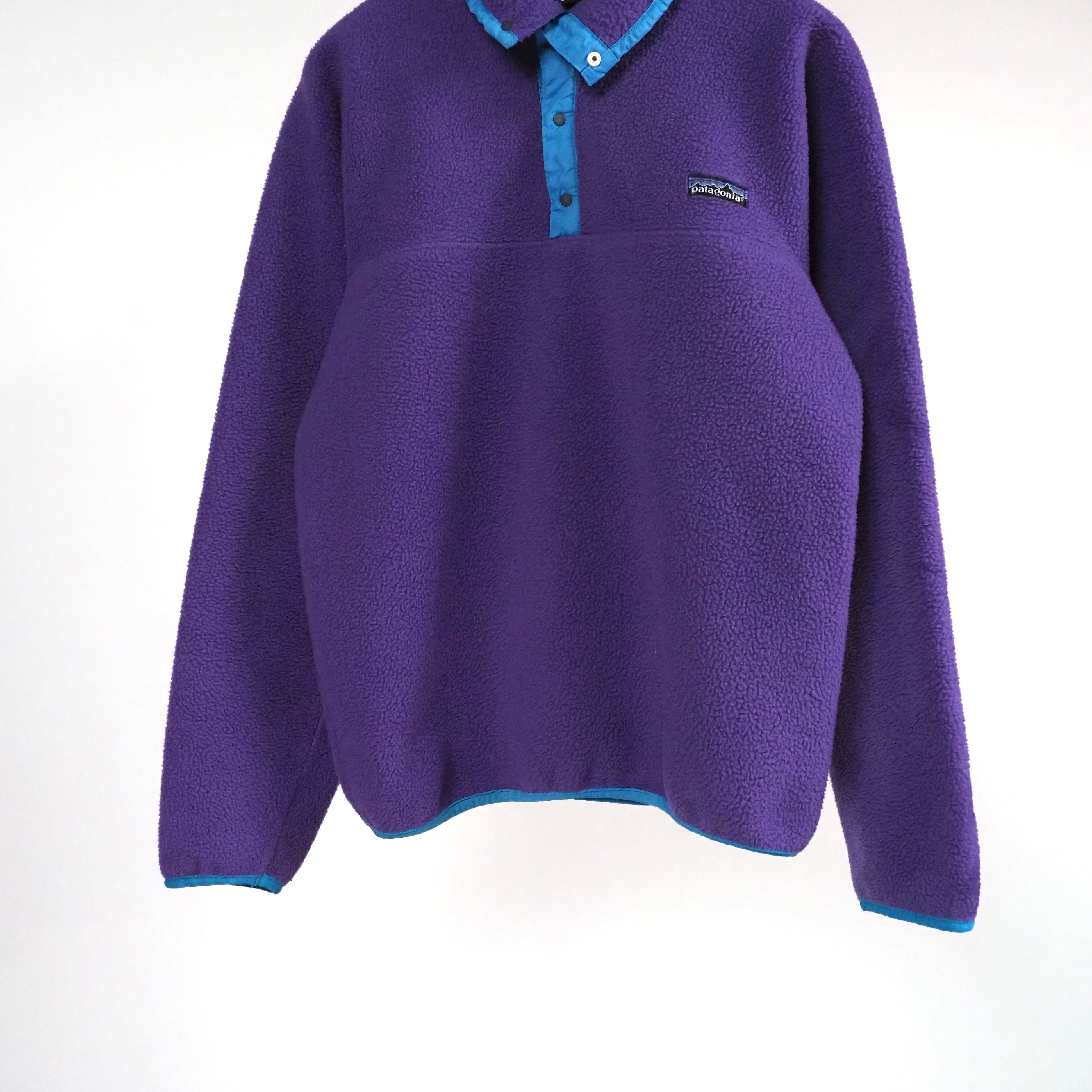 80s Patagonia Snap-T Fleece Jacket M USA製 パタゴニア スナップT