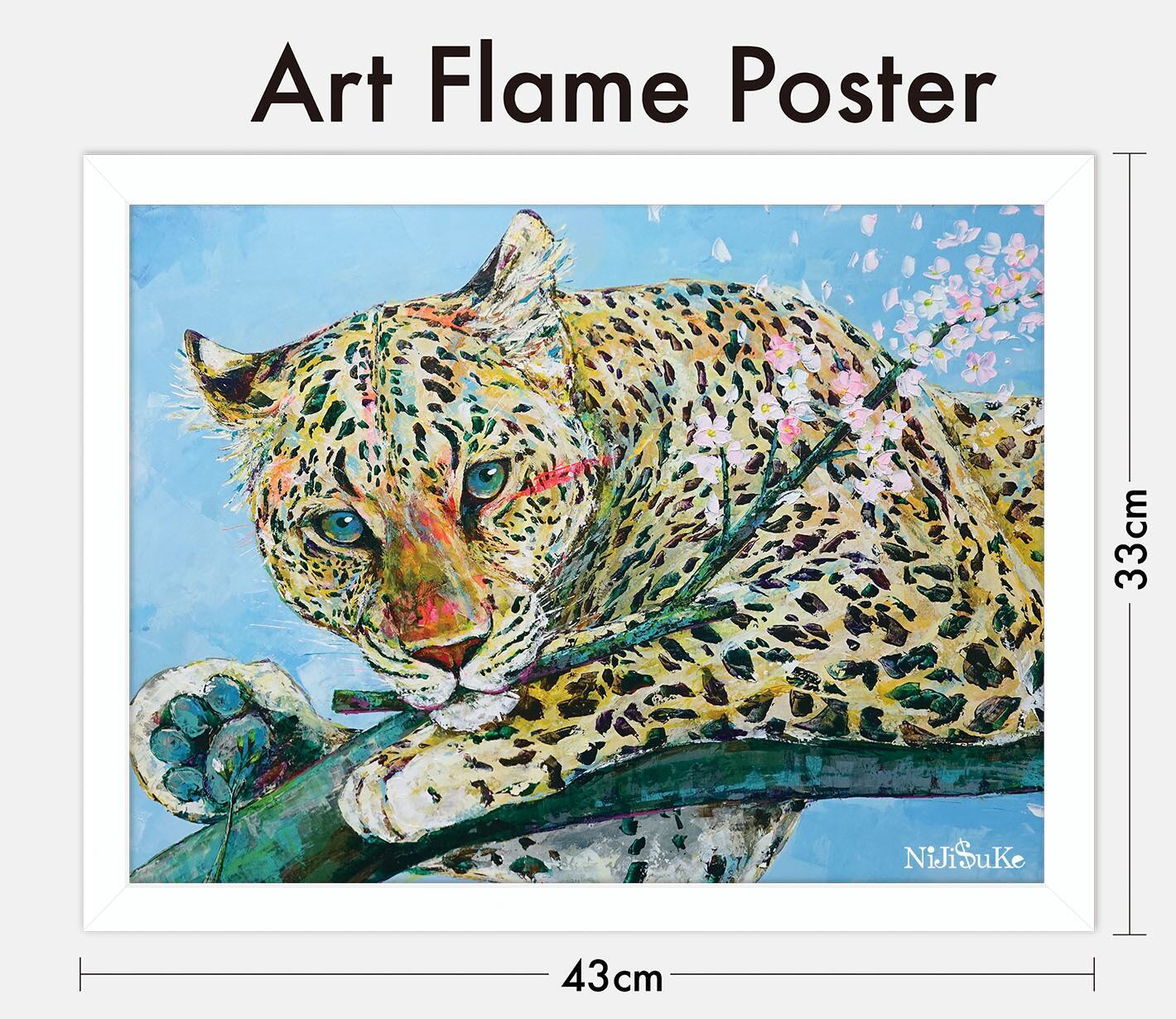 Art Flame Poster [桜豹_2021 ] | NiJi$uKe