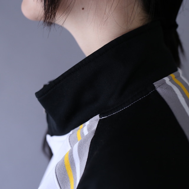 "刺繍" front and back design over silhouette special track jacket