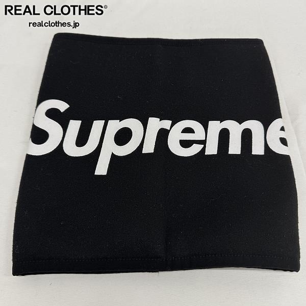 美品 Supreme 15AW Fleece Neck Gaiter 黒 Supreme/シュプリーム【15AW】Fleece Neck Gaiter Black ネック