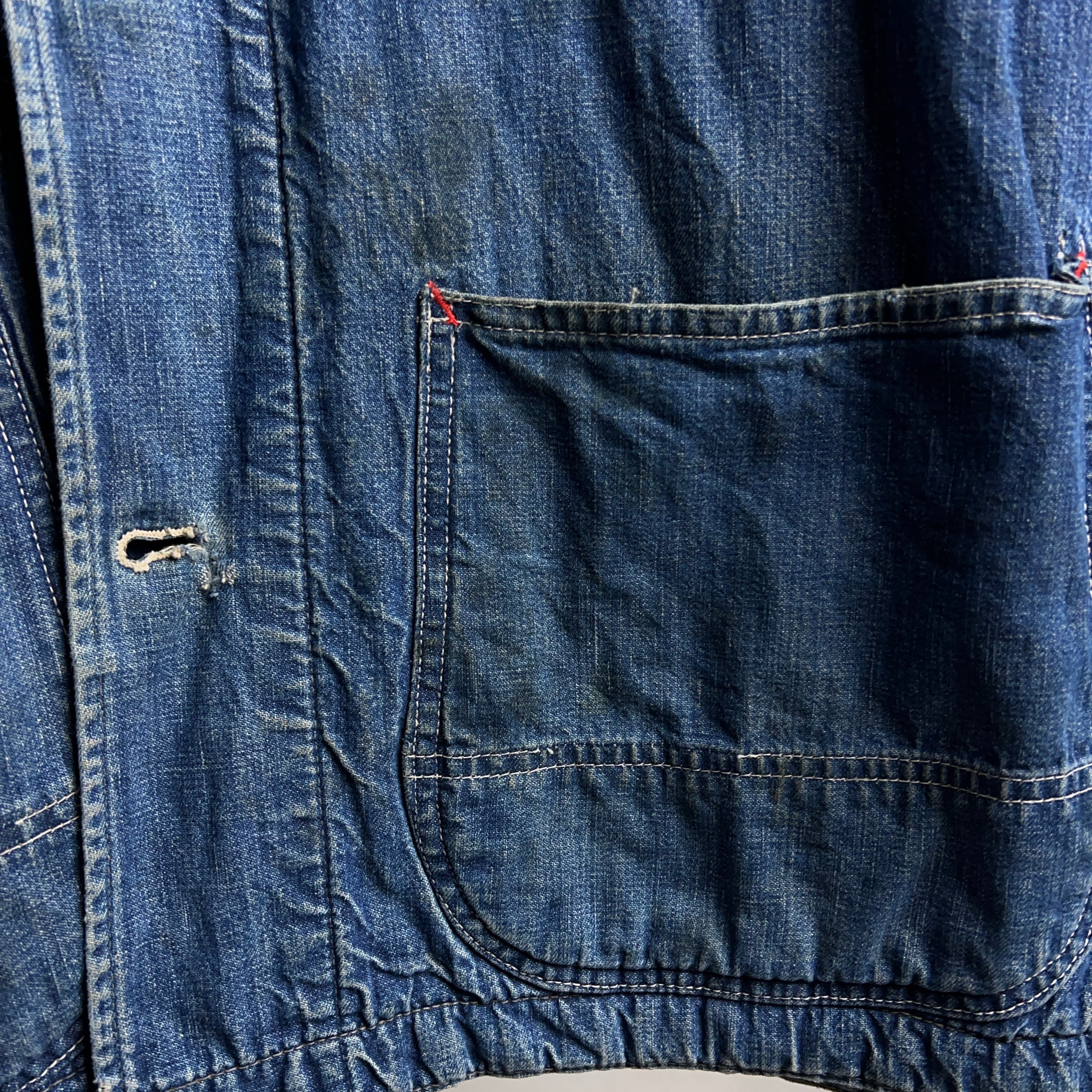 60's Sears Lined Denim Coverall Jacket 60年代 シアーズ 60's Sears Lined Denim Coverall Jacket 60年代 シアーズ