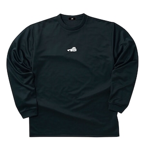 Logo dry Long T-shirt “丸ロゴ” /  black