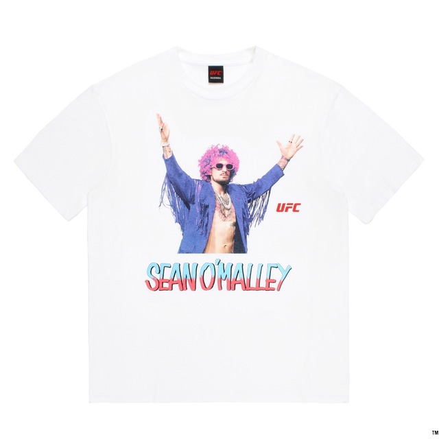 WACKOMARIA UFC WASHED HEAVY WEIGHT CREW NECK T-SHIRT