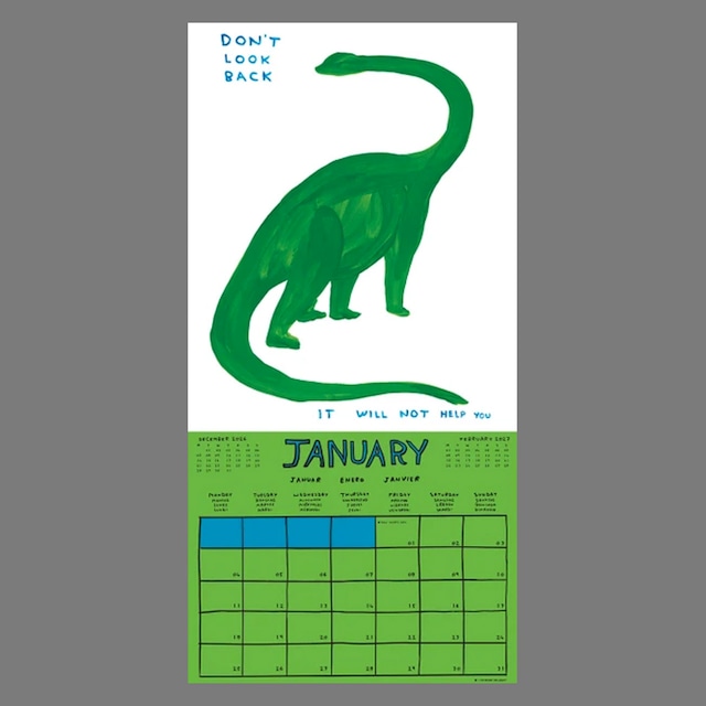 〈予約中〉DAVID SHRIGLEY：2027 WALL CALENDAR