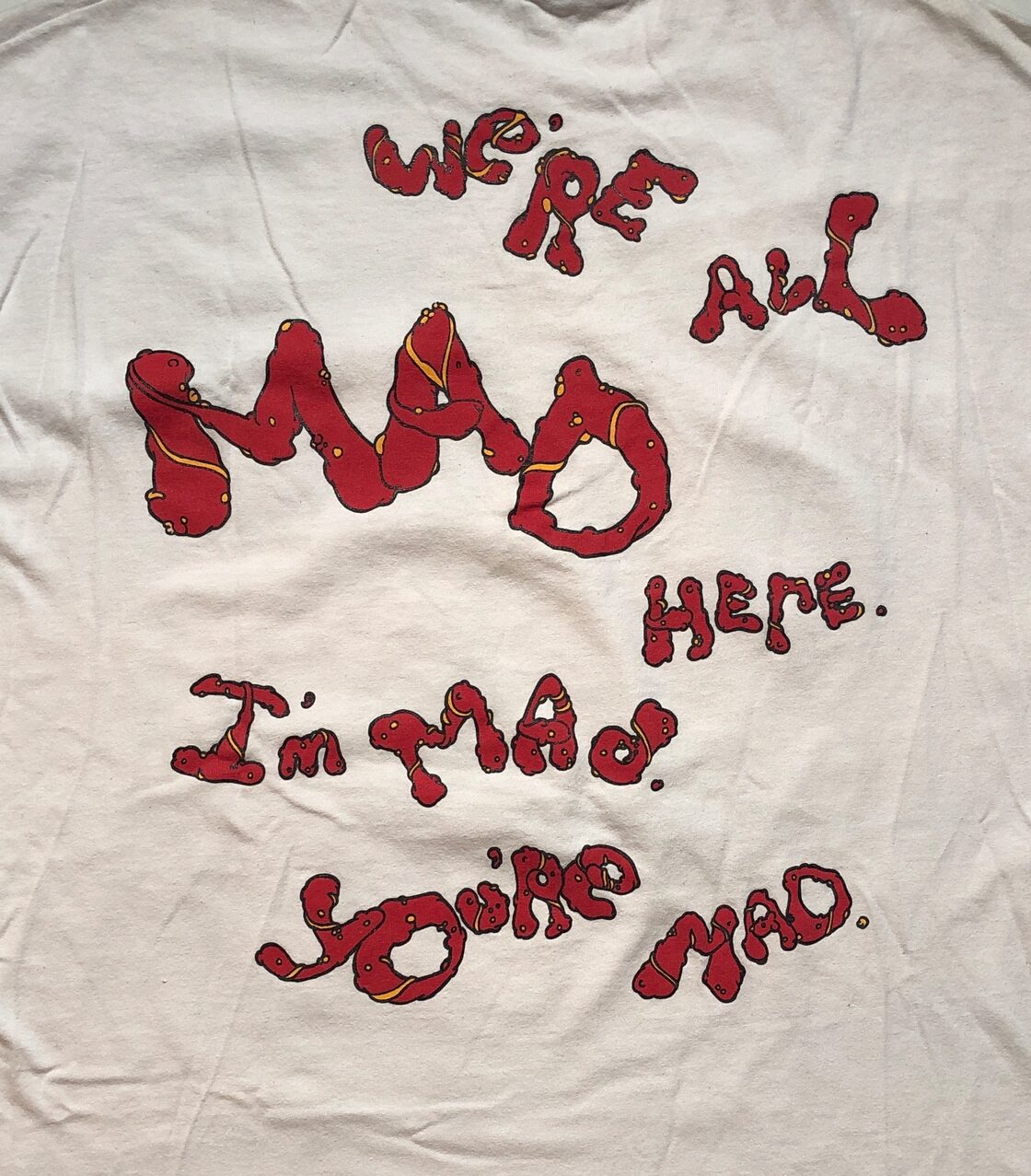 90s ANDAZIA Alice in Wonderland チェシャ猫 Tシャツ 不思議の国の 