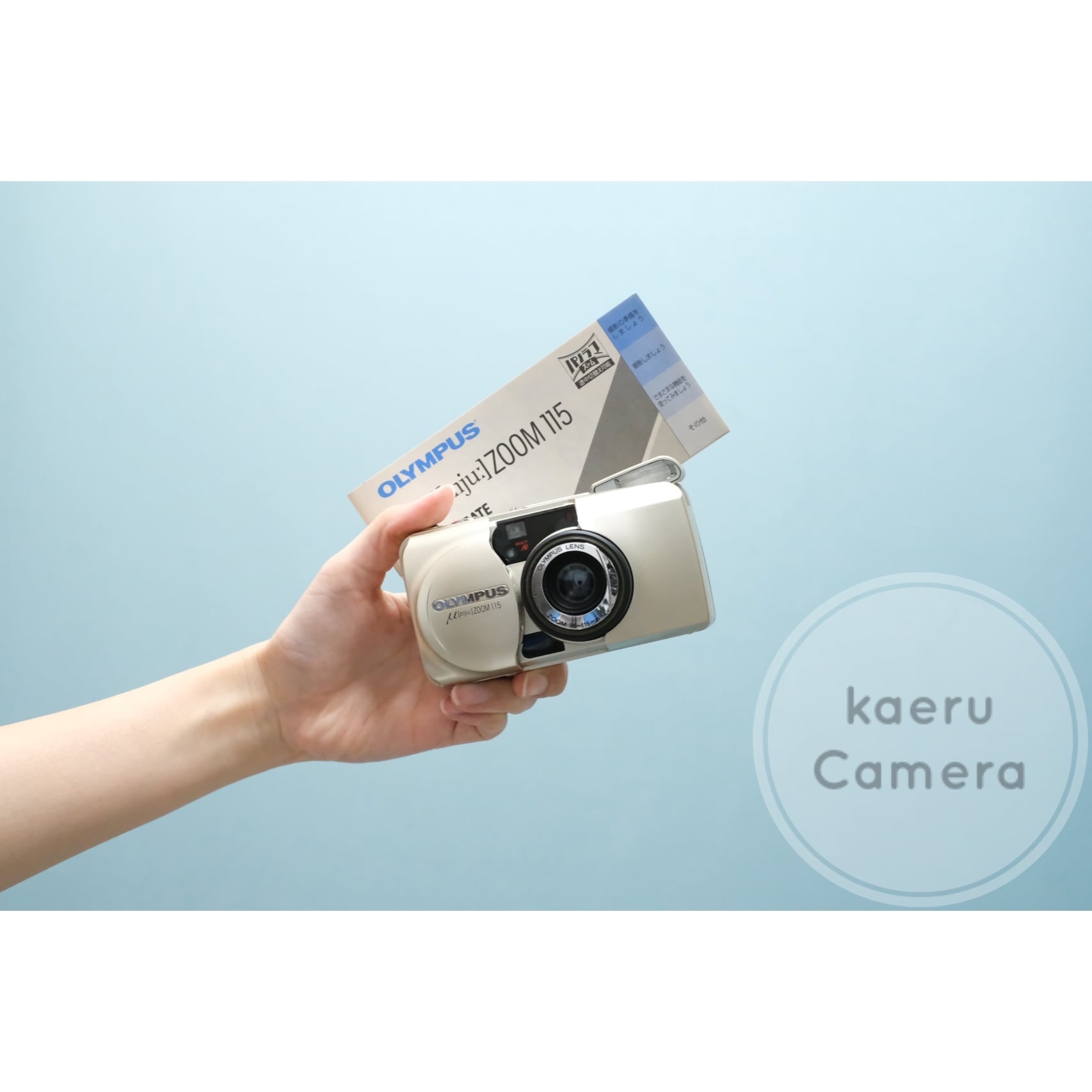 OLYMPUS μ ZOOM 115 フィルムカメラ | kaerucameraOnlineshop ｜かえる ...