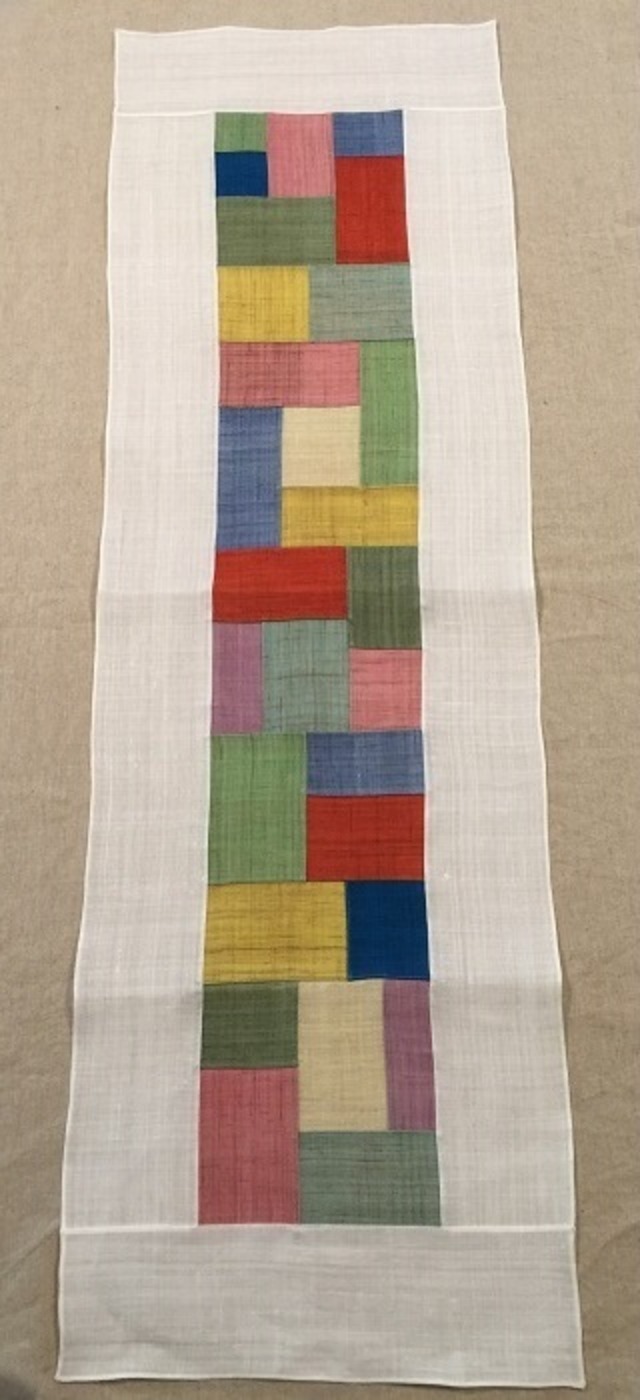 麻ポジャギ タペストリー | Pada Azul H.M 