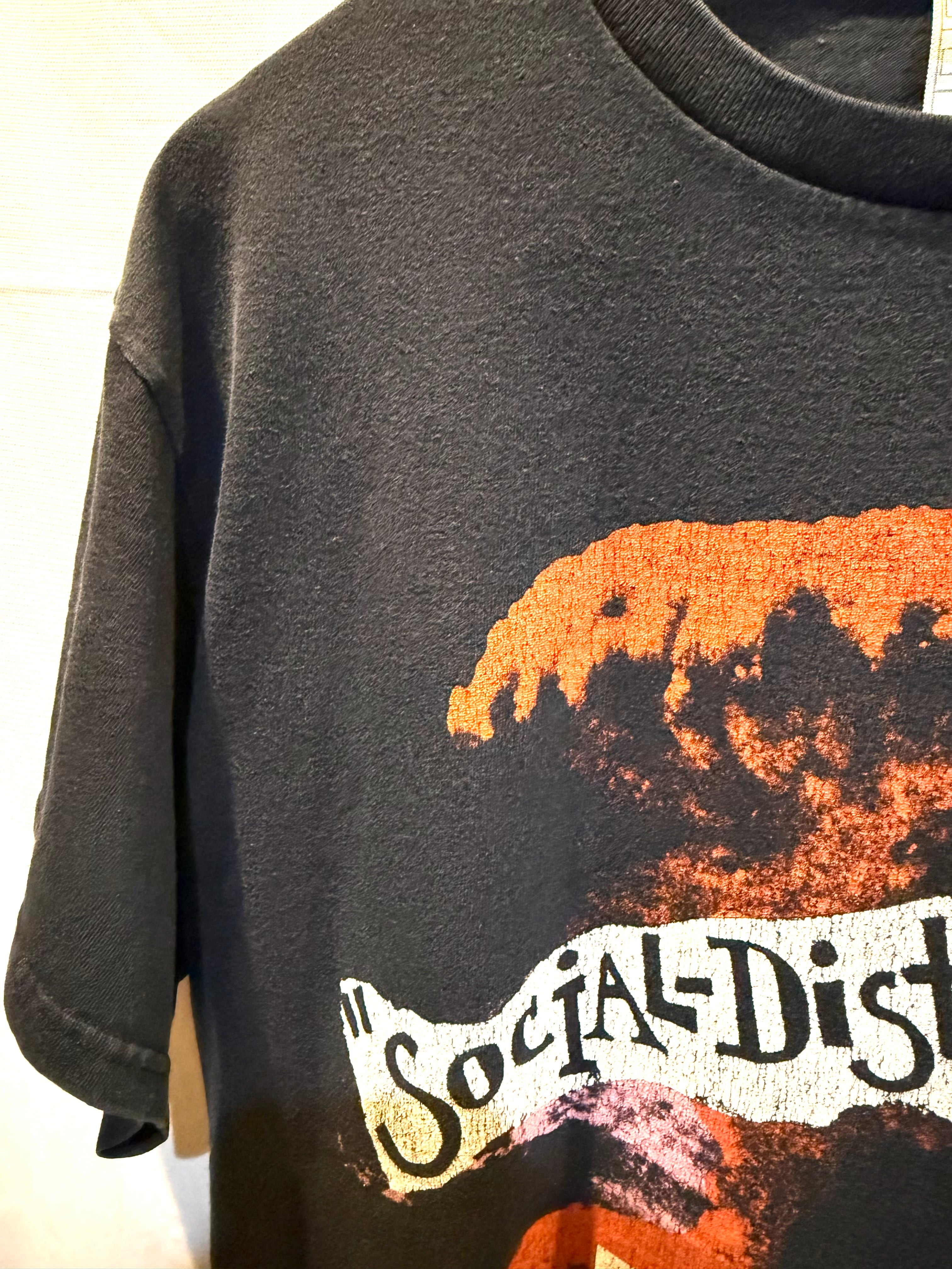 VINTAGE SOCIAL Distortion T-SHIRT（ヴィンテージ ソーシャル