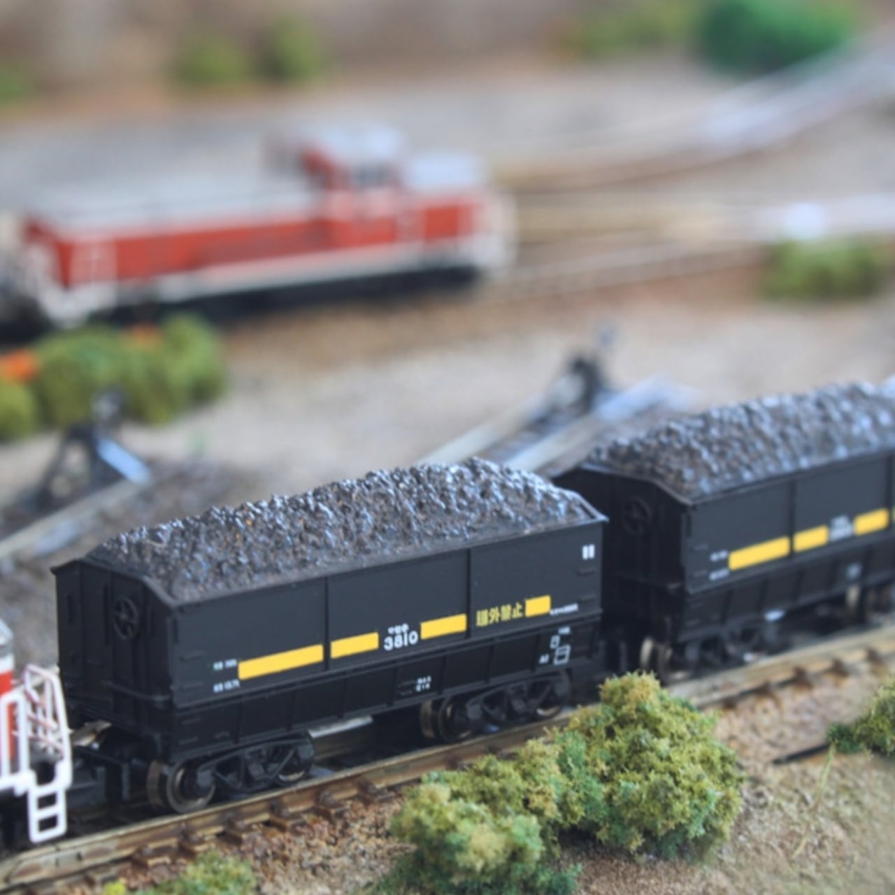 1/87(12mm)鉄道模型セキ3000 、ワフ21000 、オロ36 T005-1 セキ3000 2両セット (Seki 3000 2Cars Set) | ロクハン
