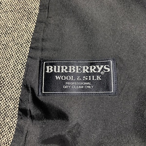 vintage BURBERRYS tweed norfolk jacket