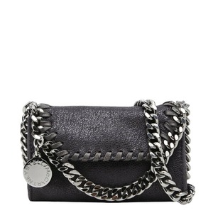 ステラマッカートニー ファラベラ マイクロ チェーン ショルダーバッグ ダークグレー ポリエステル レディース Stella McCartney 【中古】