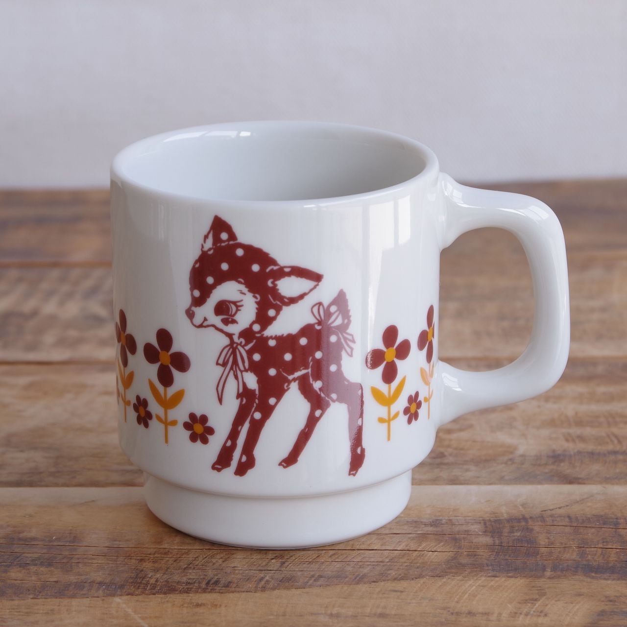 新品】 三郷陶器 スイマー スタッキングマグ マグカップ レトロ