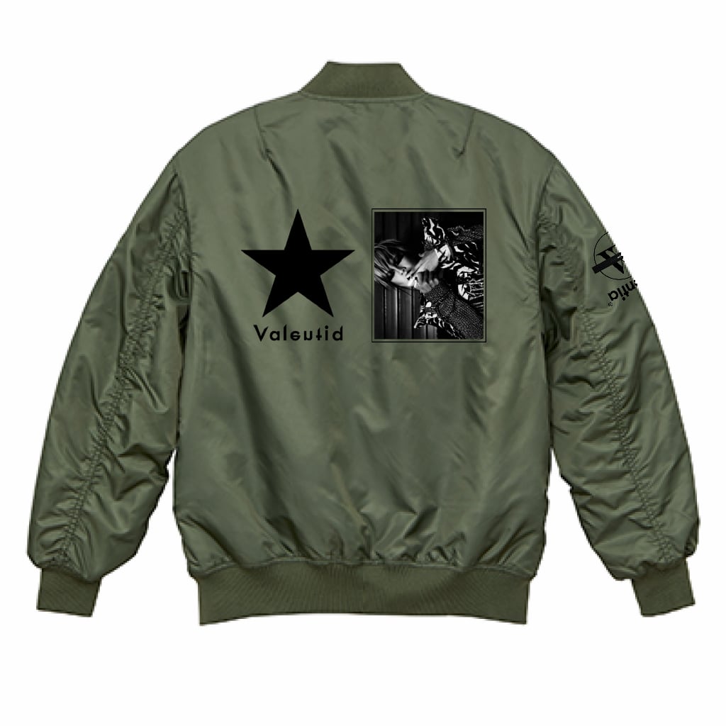 （両面印刷）United Athle タイプ MA-1 ジャケット（中綿入）