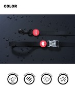 【PUPPYGALLERY公式】オールウェザー防水ハートリード　MM