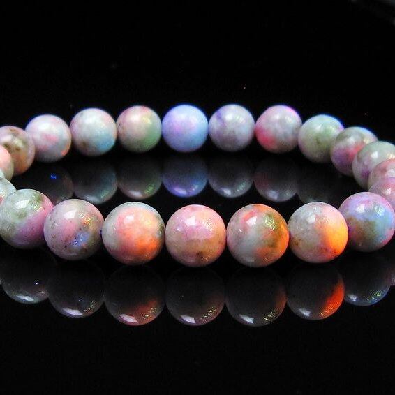 ハックマナイト ブレスレット 9mm 一点物 メール便可 111-49348