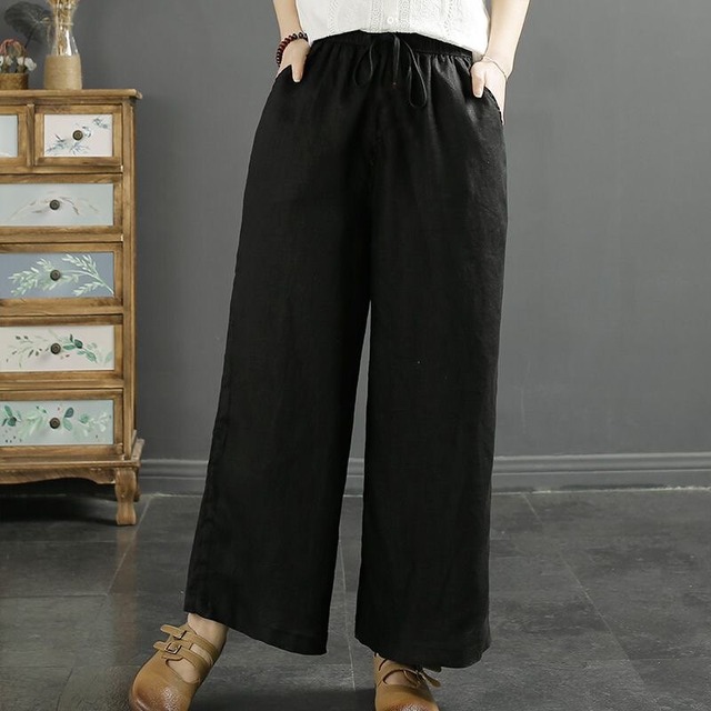 easy days cotton wide pants＜p1513＞