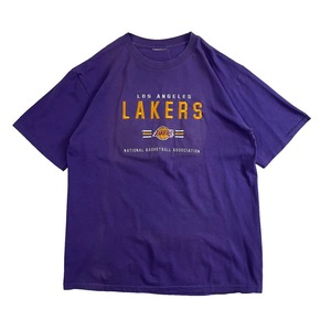 1990's NBA Lakers / embroidery T-shirt #F500