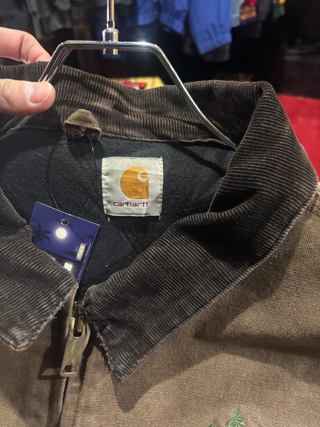 カーハート　サンタフェジャケット　ブラウン