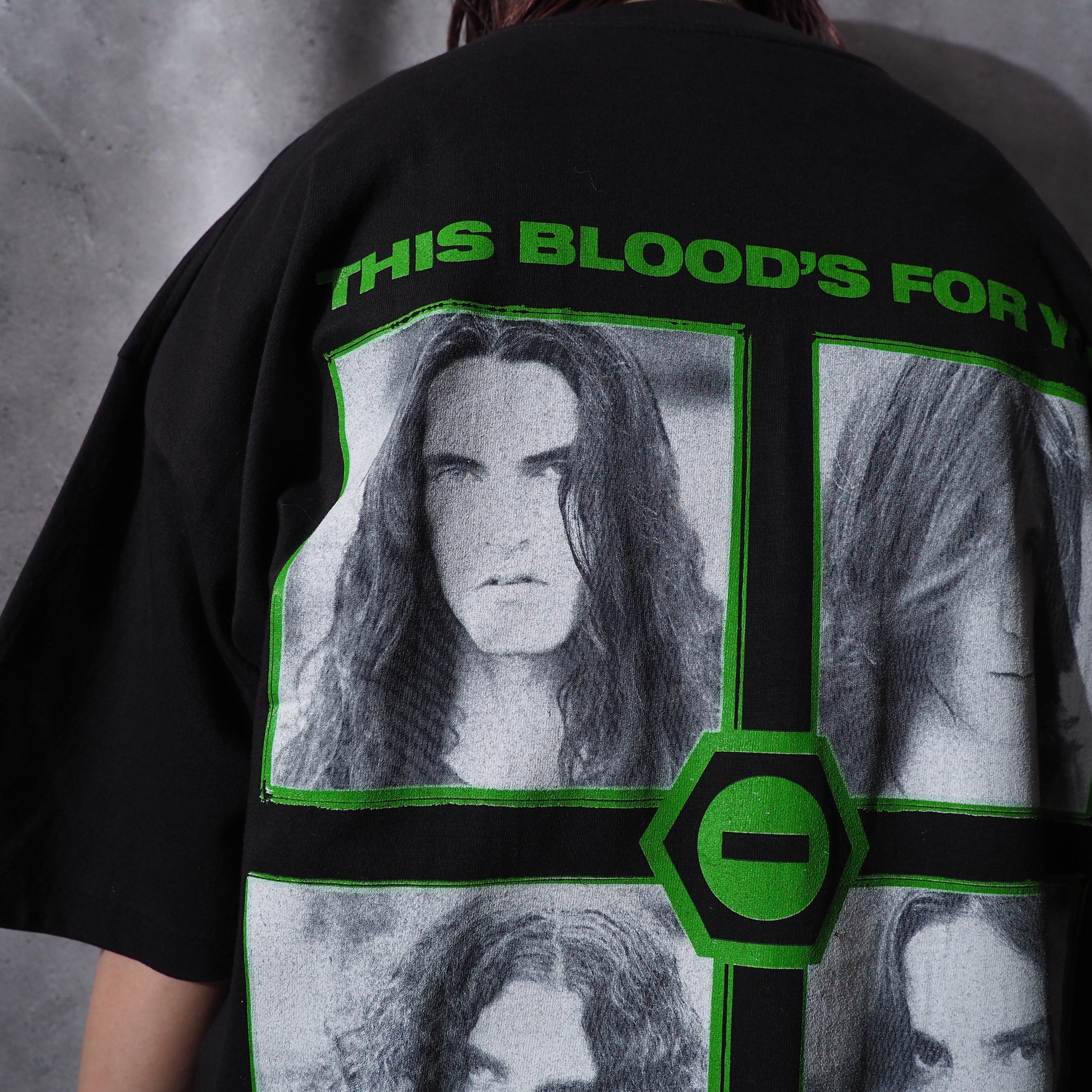 1997s ” Type O Negative - the green men ” vintage Tee (made in Usa)
