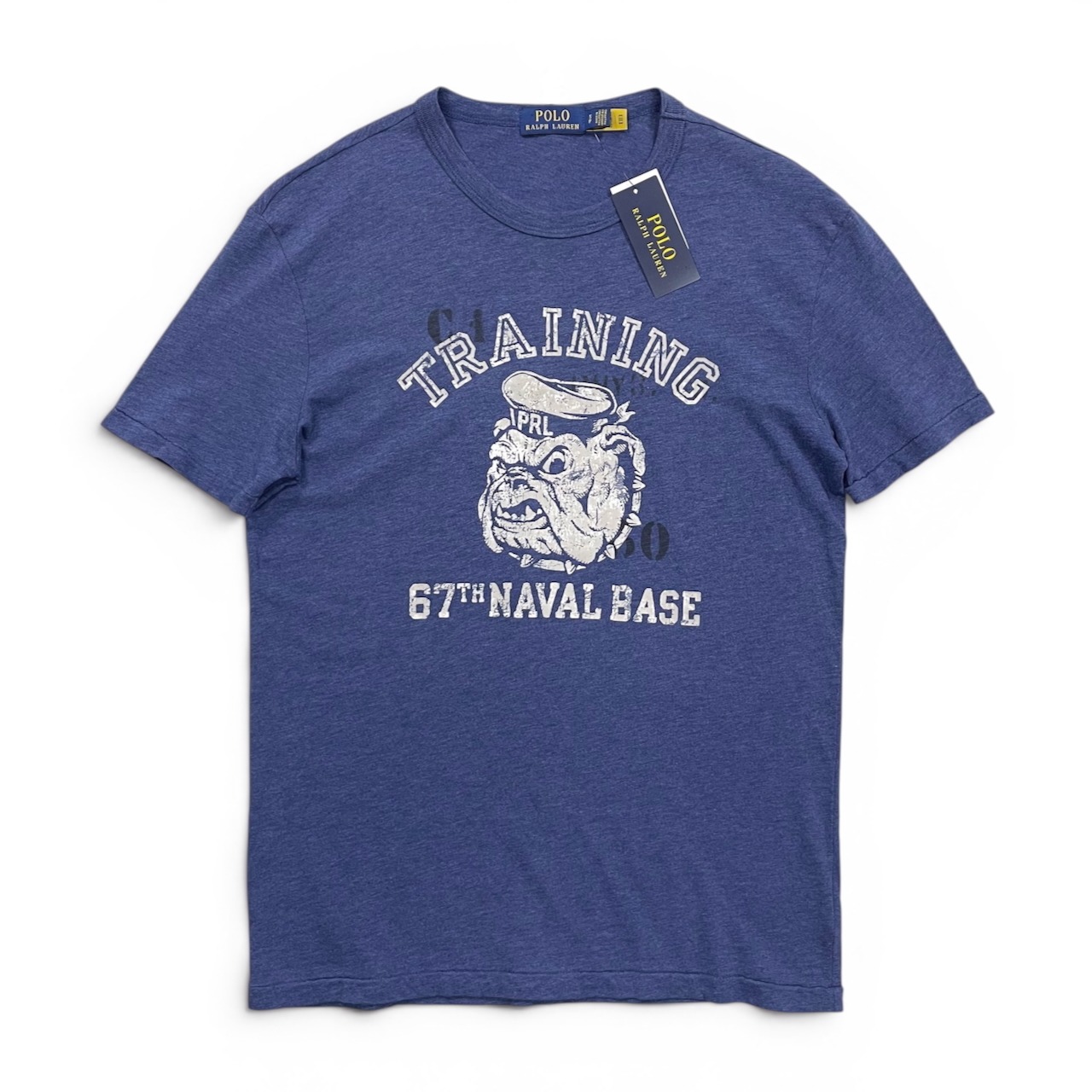 【新品】Polo Ralph Lauren ポロラルフローレン NAVY BASE ミリタリープリントTシャツ【SST-POLO-008】 - 1