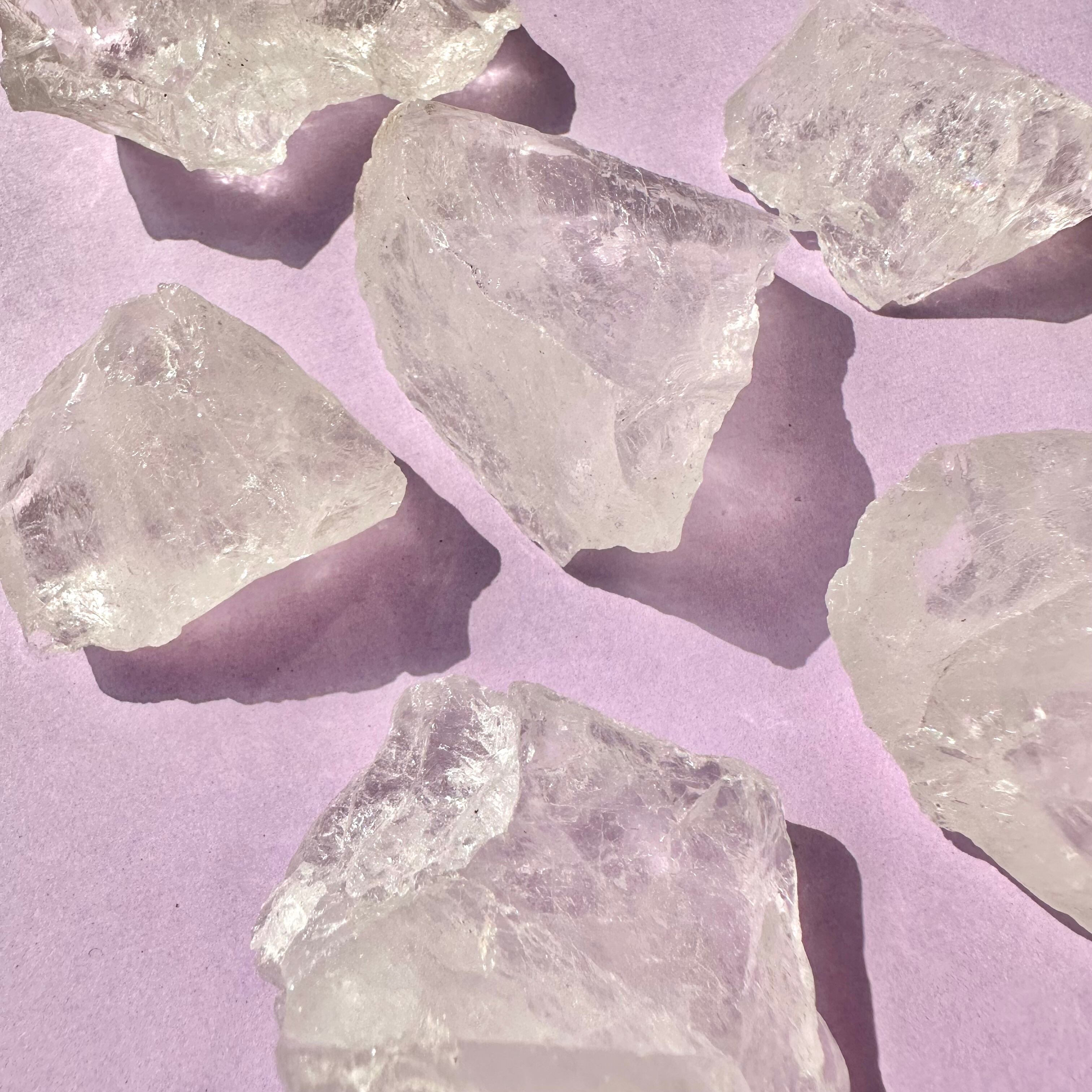 パロサント立てかけ用】マダガスカル産ロッククリスタル（水晶） / 4 